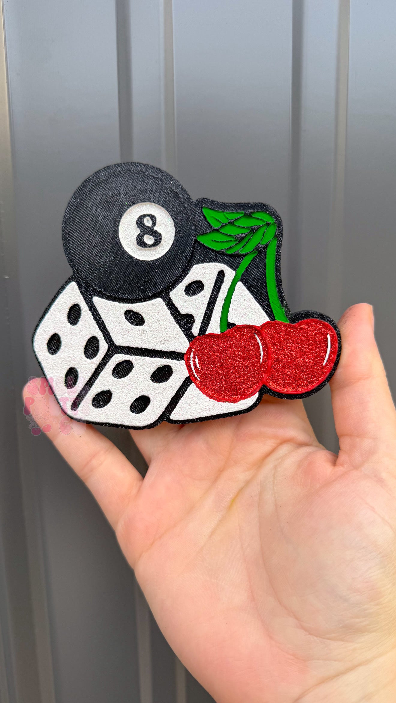 Dice Cherry Set