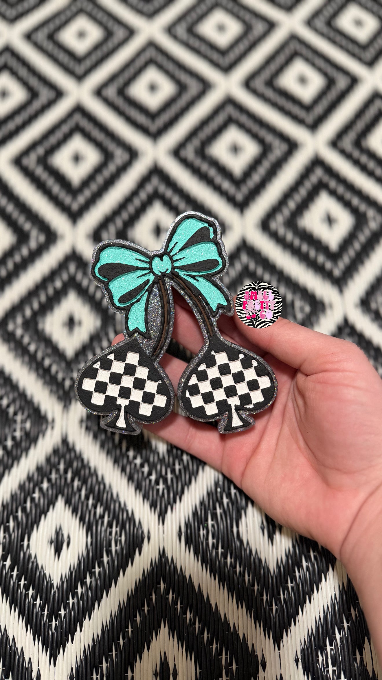 Checkered Spade Cherries