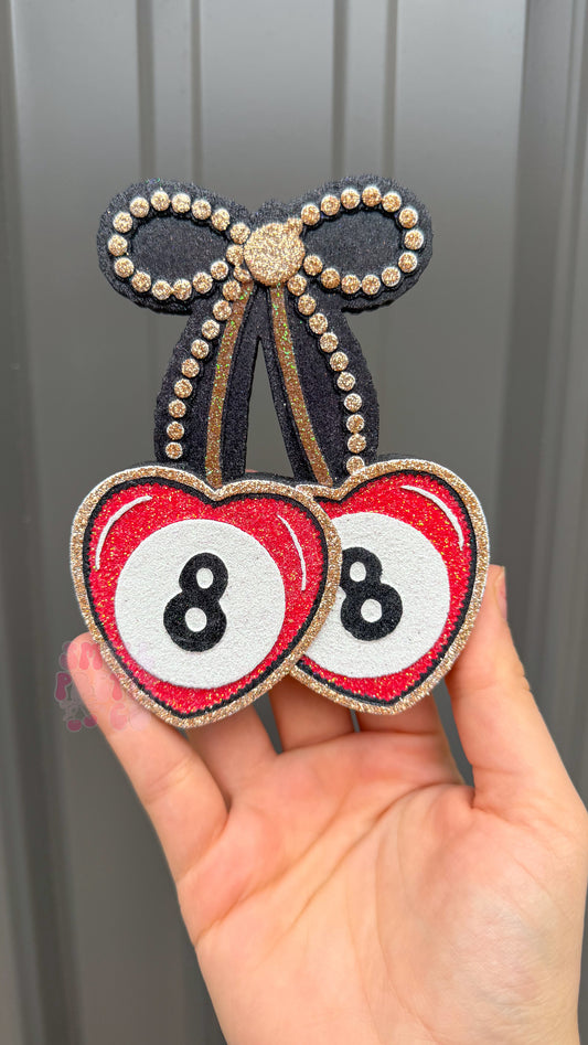 Heart 8 Ball Cherry