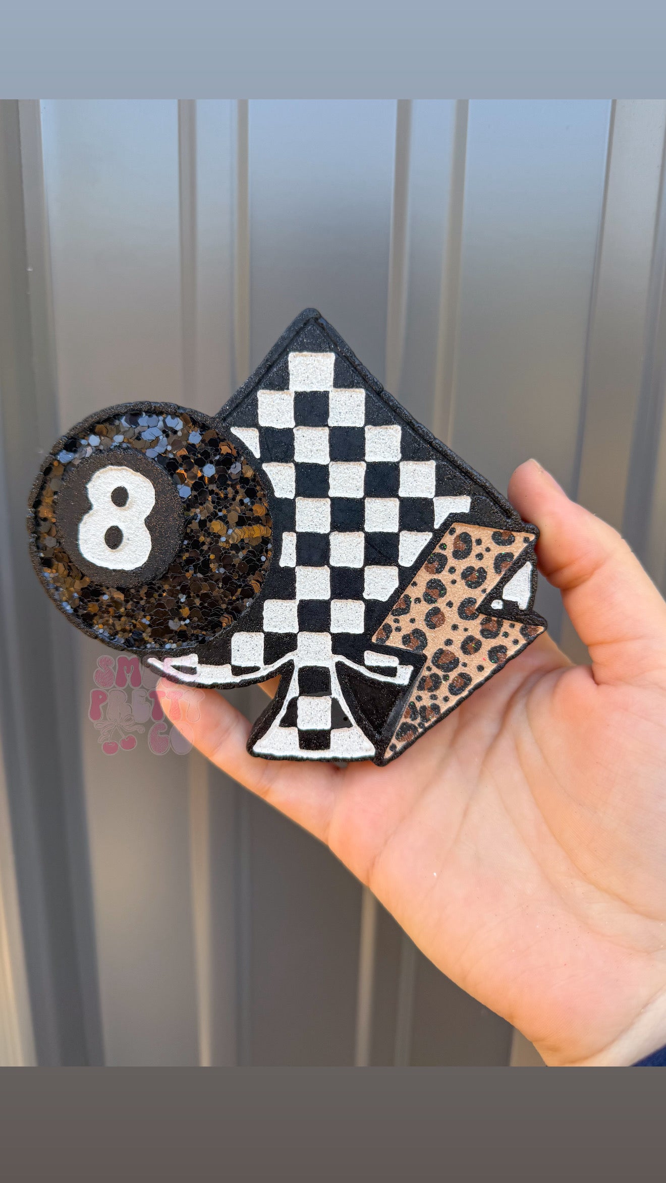 Spade With 8Ball