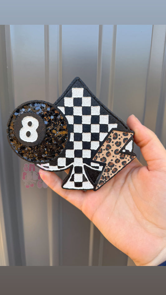 Spade With 8Ball