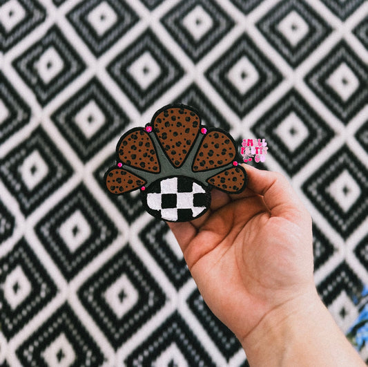 Checkered Oval Stones